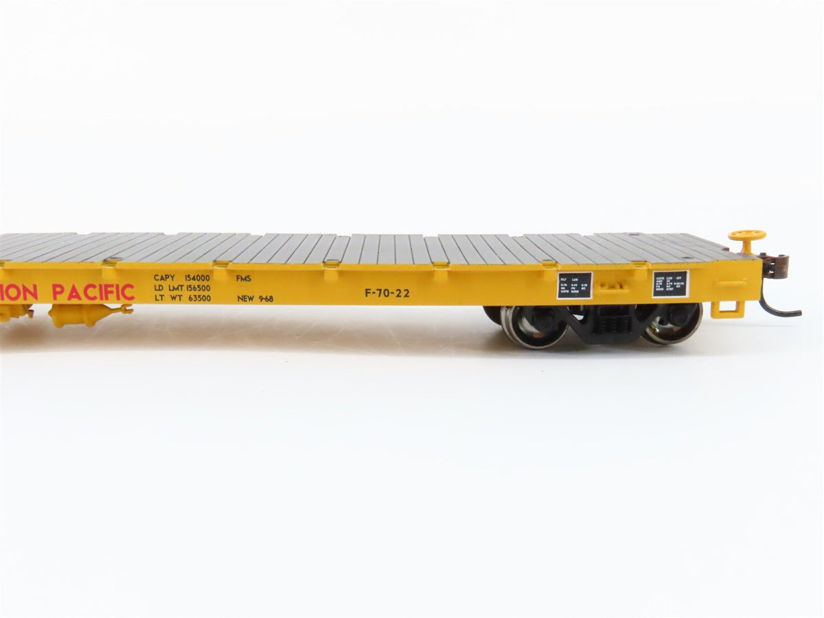 HO Scale Athearn 97828 UP Union Pacific Railroad 60&#39; Flat Car #52009