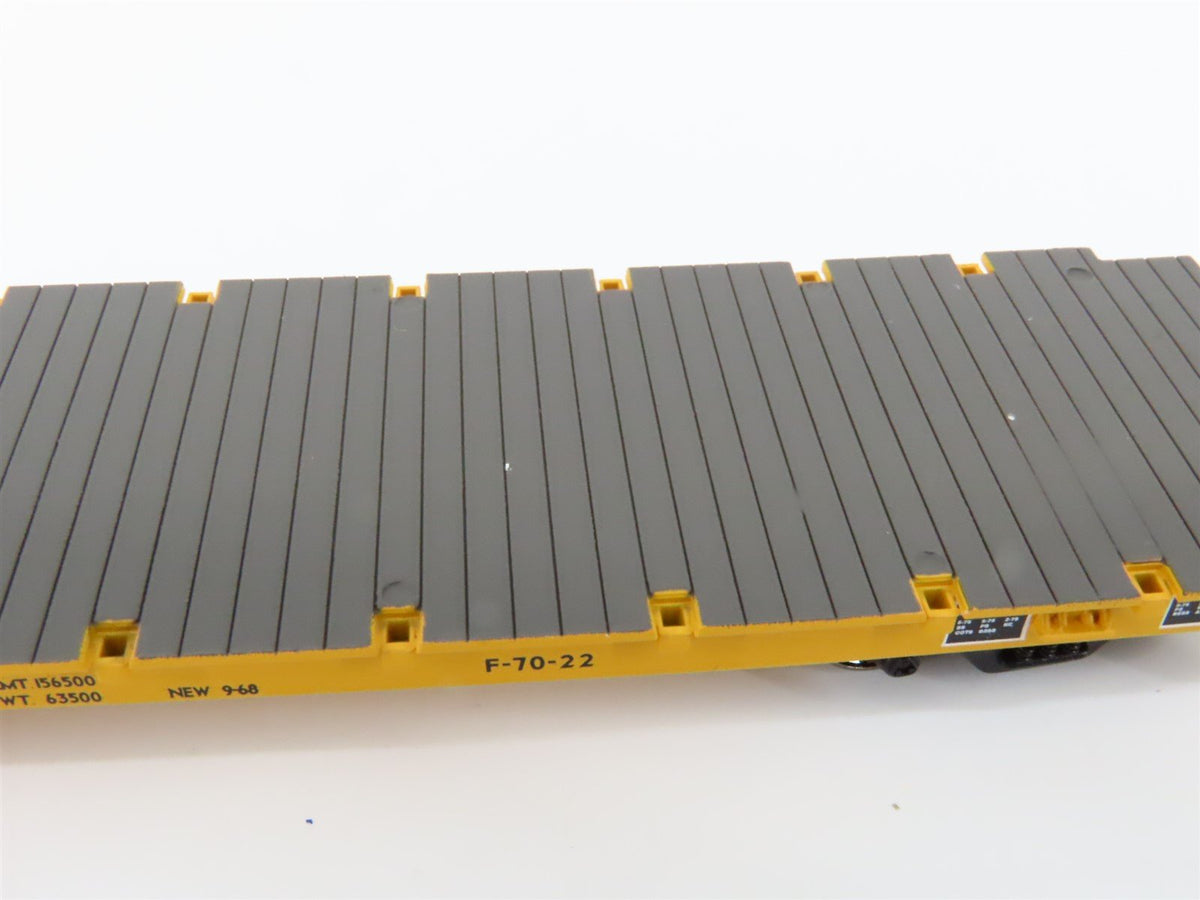 HO Scale Athearn 97828 UP Union Pacific Railroad 60&#39; Flat Car #52009