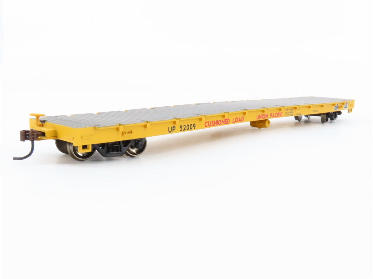 HO Scale Athearn 97828 UP Union Pacific Railroad 60&#39; Flat Car #52009