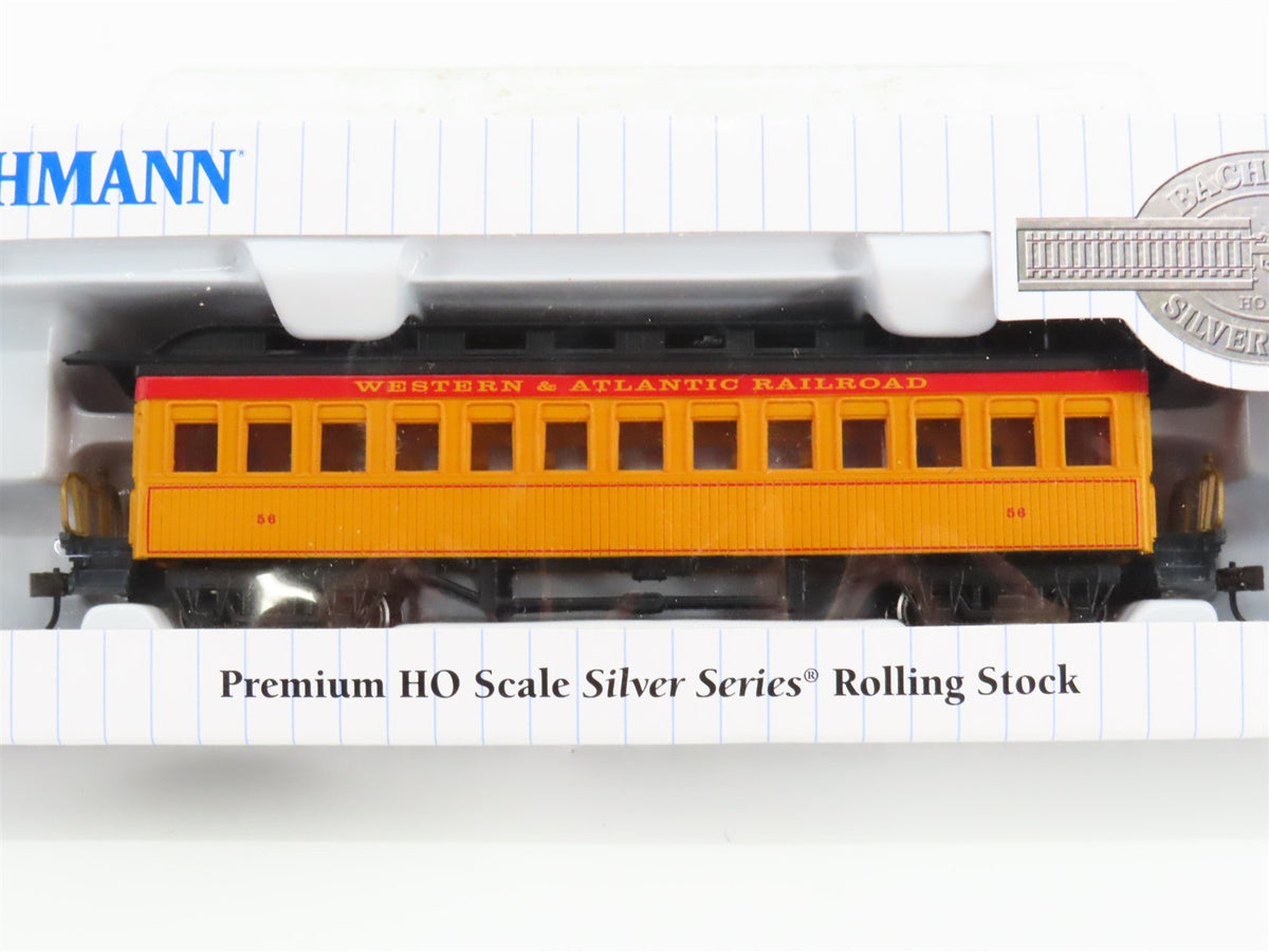 Lot of 11 HO Bachmann Silver W&amp;ARR Western &amp; Atlantic Old Time Passenger Cars