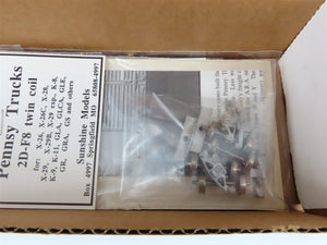 HO Scale Sunshine Models Resin Kit #30.7 PRR Pennsylvania FM 40' Flat Car