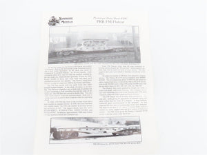 HO Scale Sunshine Models Resin Kit #30.7 PRR Pennsylvania FM 40' Flat Car