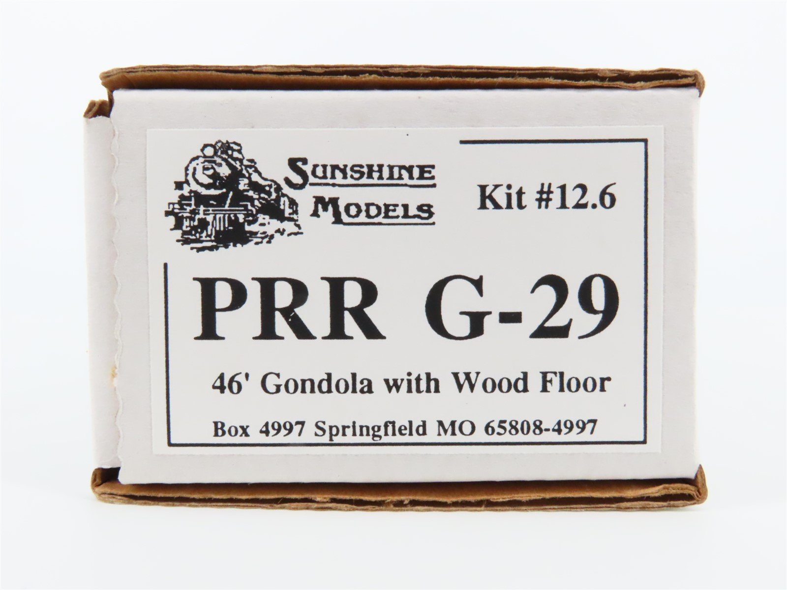 HO Sunshine Models Kit #12.6 PRR Pennsylvania G-29 46' Gondola w/ Wood Floor