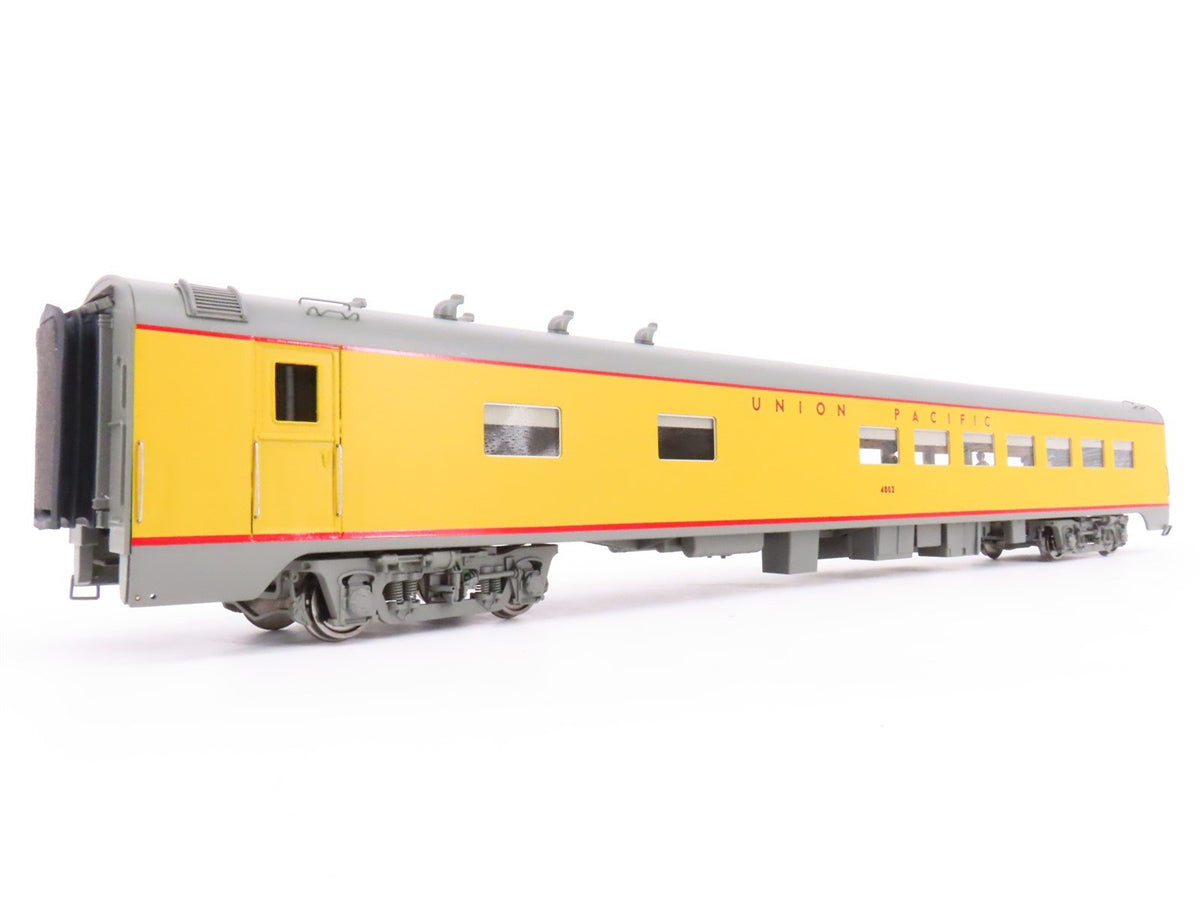 O Scale 2-Rail Golden Gate UP Union Pacific Aluminum Finish Passenger 4-Pack