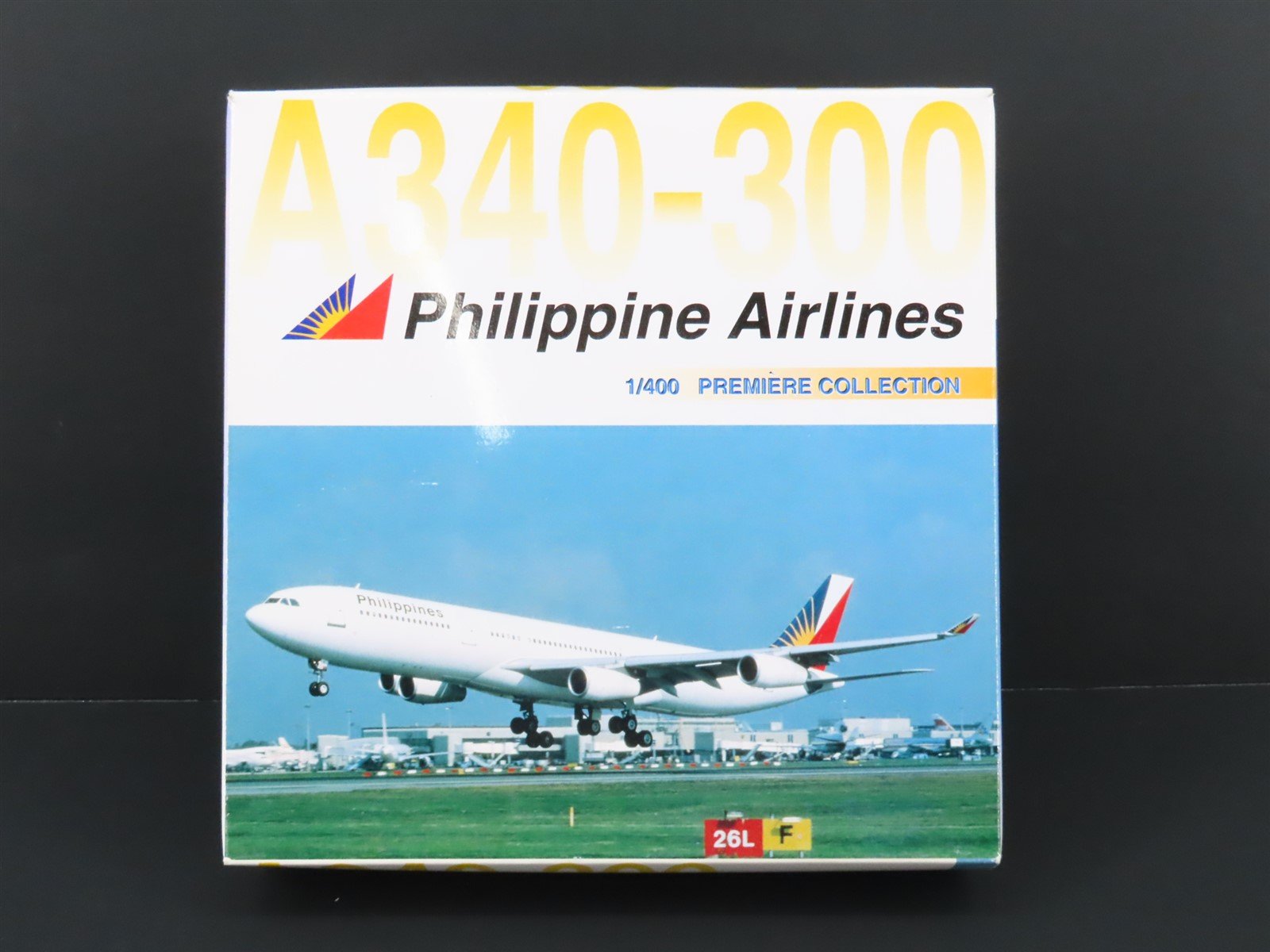 1:400 Dragon Wings 55031 Die-Cast Philippine Airlines Airbus A340-300 Airliner