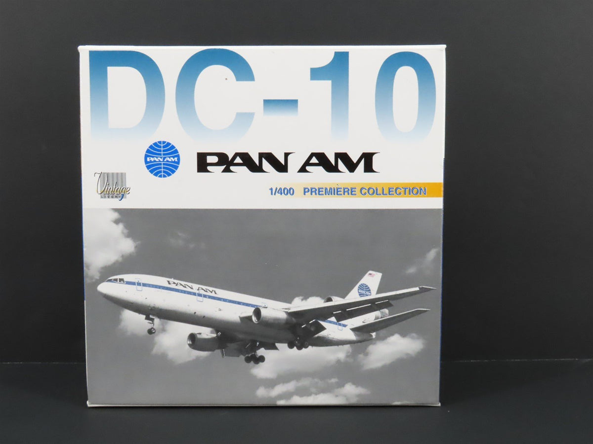 1:400 Scale Dragon Wings 55155 Die-Cast Pan Am McDonnell Douglas DC-10 Airliner