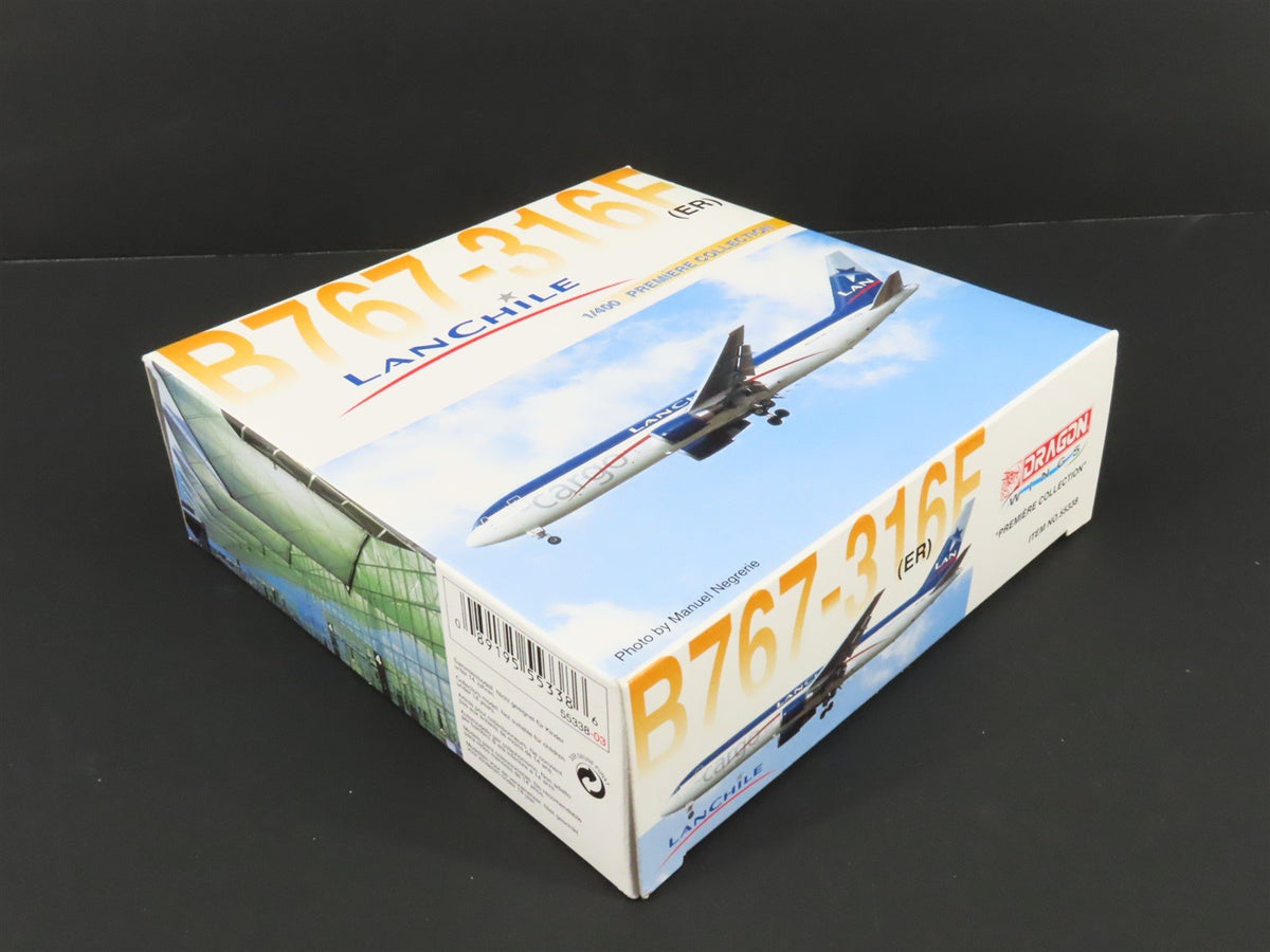 1:400 Scale Dragon Wings 55338 Diecast Lan Chile Cargo Boeing B767-316F Airliner