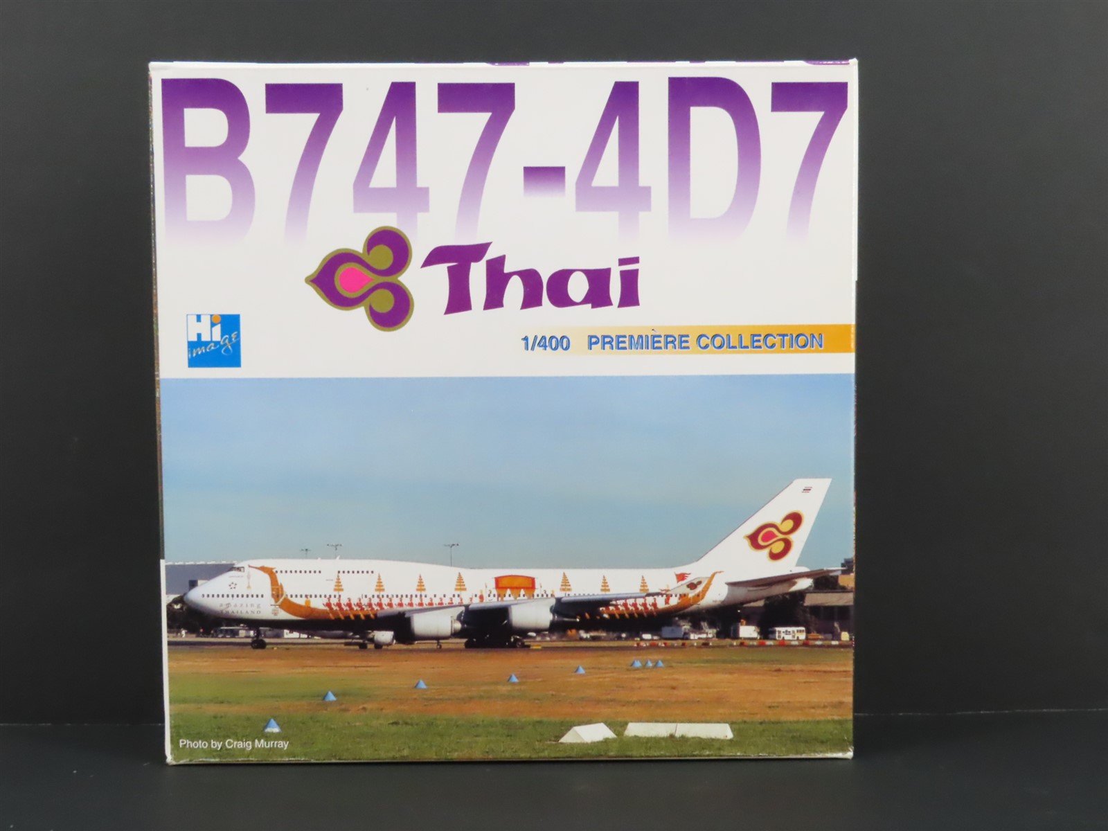 1:400 Scale Dragon Wings 55133 Die-Cast Thai Airways Boeing B747-4D7 Airliner