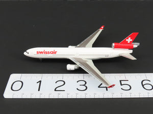 1:400 Scale Dragon Wings Tucano Line 55268 Die-Cast Swissair MD-11 Airliner