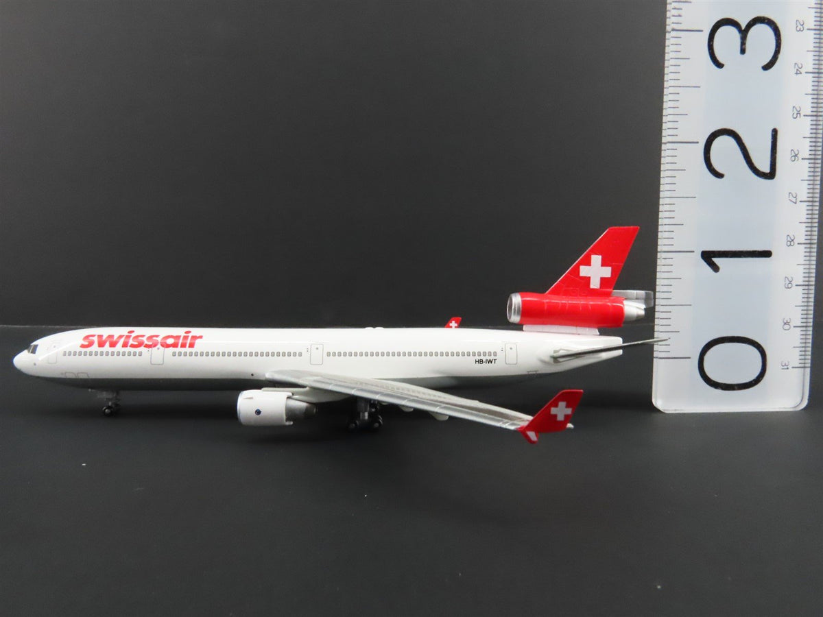 1:400 Scale Dragon Wings Tucano Line 55268 Die-Cast Swissair MD-11 Airliner