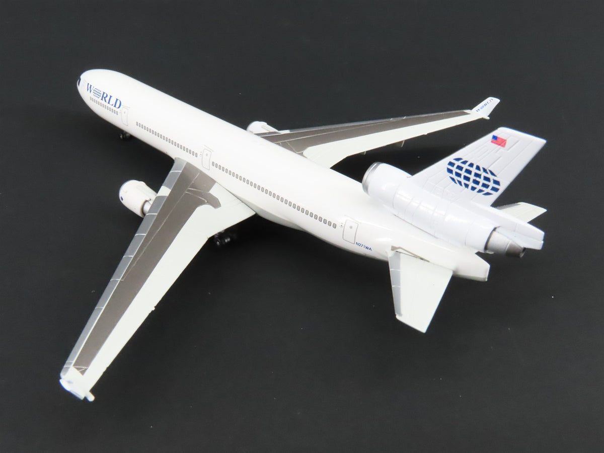 1:400 Dragon Wings 55269 Die-Cast World Airways McDonnell Douglas MD-11 Airliner