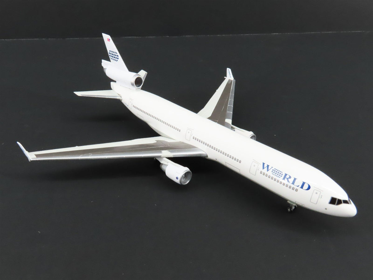 1:400 Dragon Wings 55269 Die-Cast World Airways McDonnell Douglas MD-11 Airliner