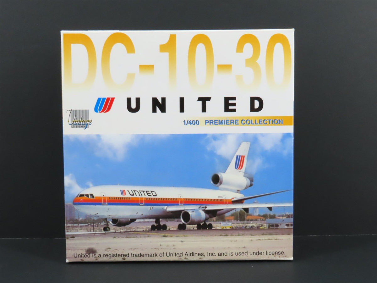 1:400 Dragon Wings 55158 Die-Cast United McDonnell Douglas DC-10-30 Airliner