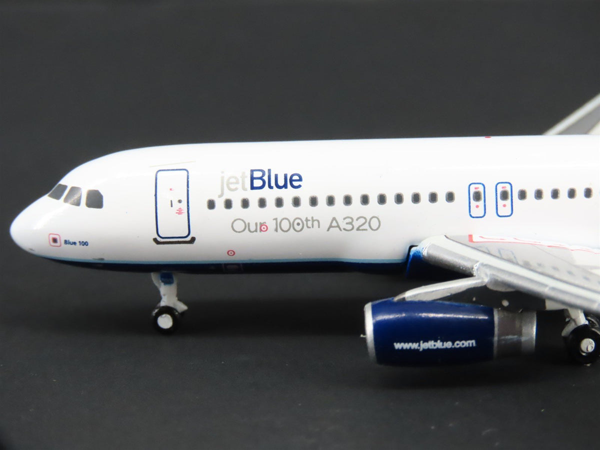 1:400 Scale GeminiJets Die-Cast jetBlue Airways &quot;The 100th&quot; Airbus A320 Airliner