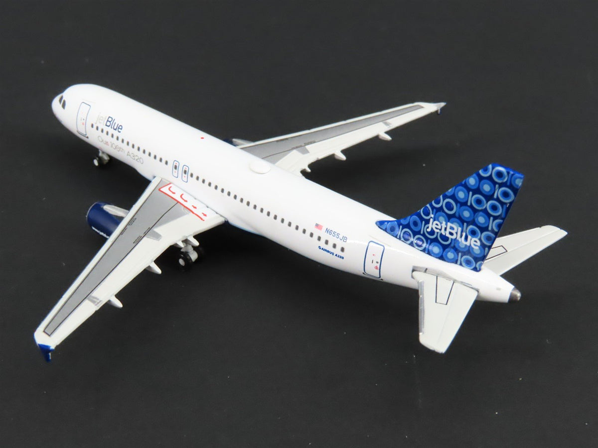 1:400 Scale GeminiJets Die-Cast jetBlue Airways &quot;The 100th&quot; Airbus A320 Airliner