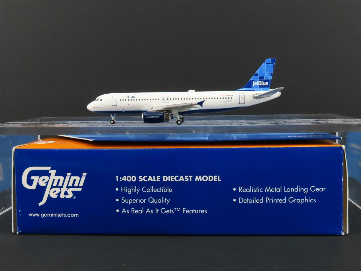 1:400 GeminiJets Die-Cast jetBlue Airways &quot;Blue Yorker&quot; Airbus A320 Airliner