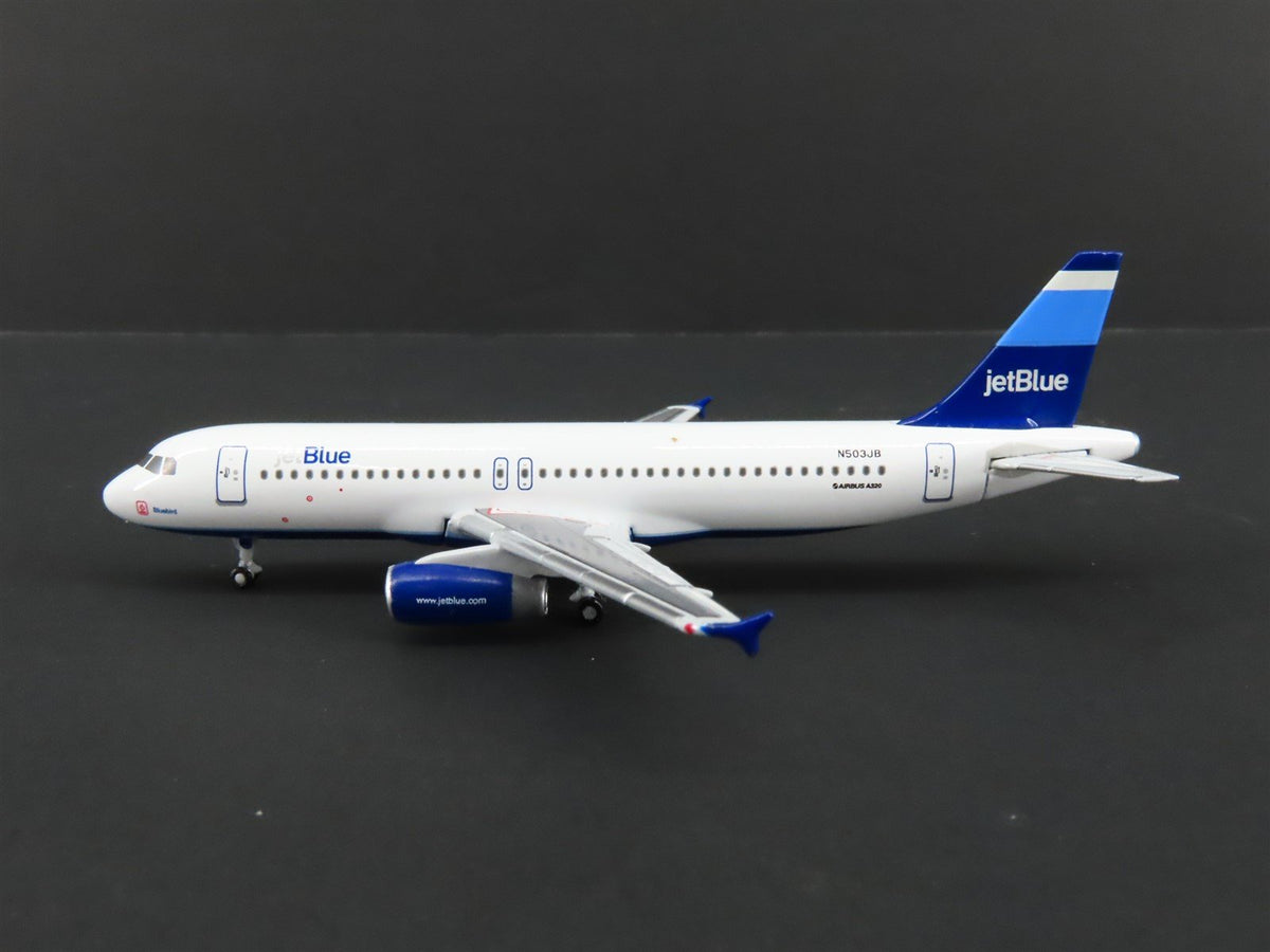 1:400 GeminiJets Die-Cast jetBlue Airways &quot;Bluebird&quot; Airbus A320 Airliner