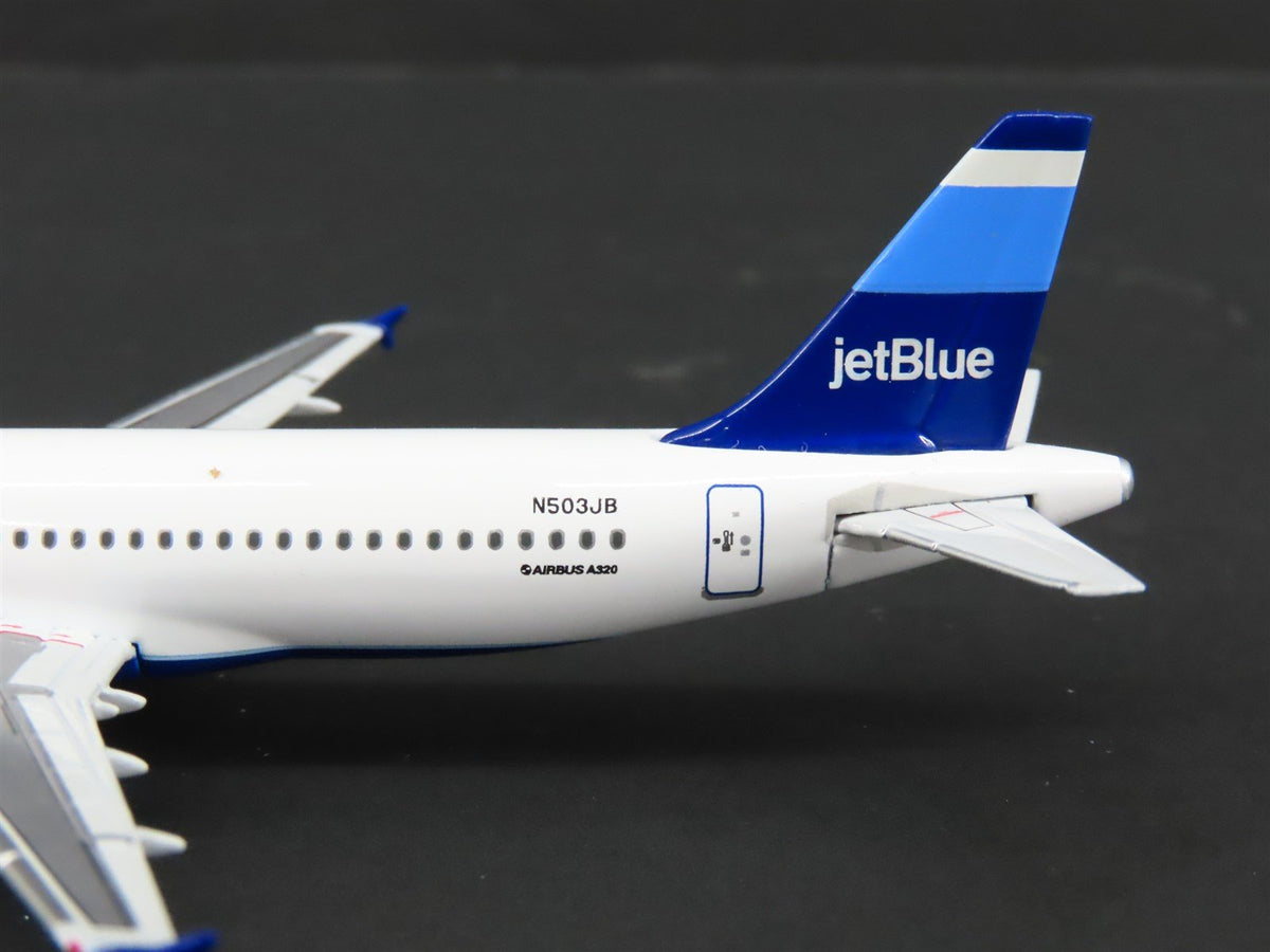 1:400 GeminiJets Die-Cast jetBlue Airways &quot;Bluebird&quot; Airbus A320 Airliner