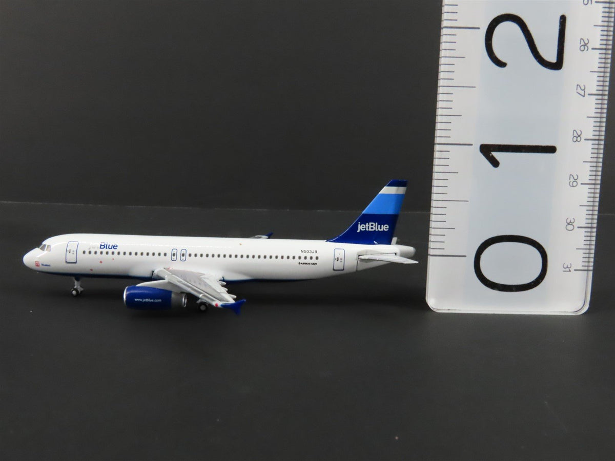 1:400 GeminiJets Die-Cast jetBlue Airways &quot;Bluebird&quot; Airbus A320 Airliner