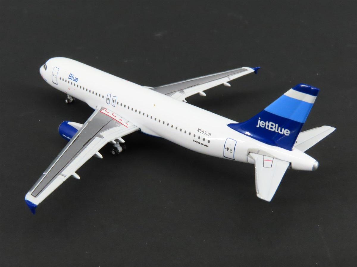 1:400 GeminiJets Die-Cast jetBlue Airways &quot;Bluebird&quot; Airbus A320 Airliner