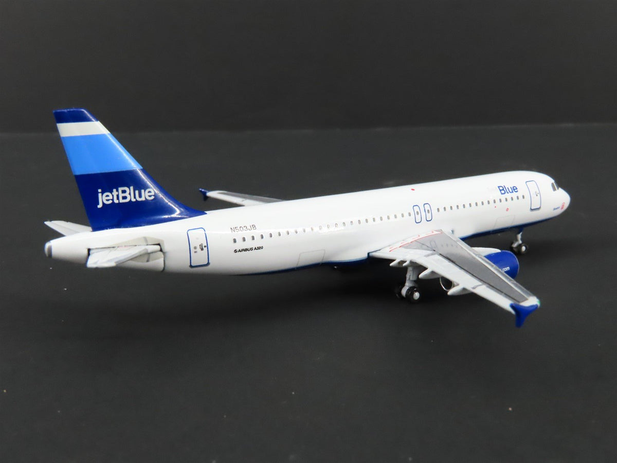 1:400 GeminiJets Die-Cast jetBlue Airways &quot;Bluebird&quot; Airbus A320 Airliner