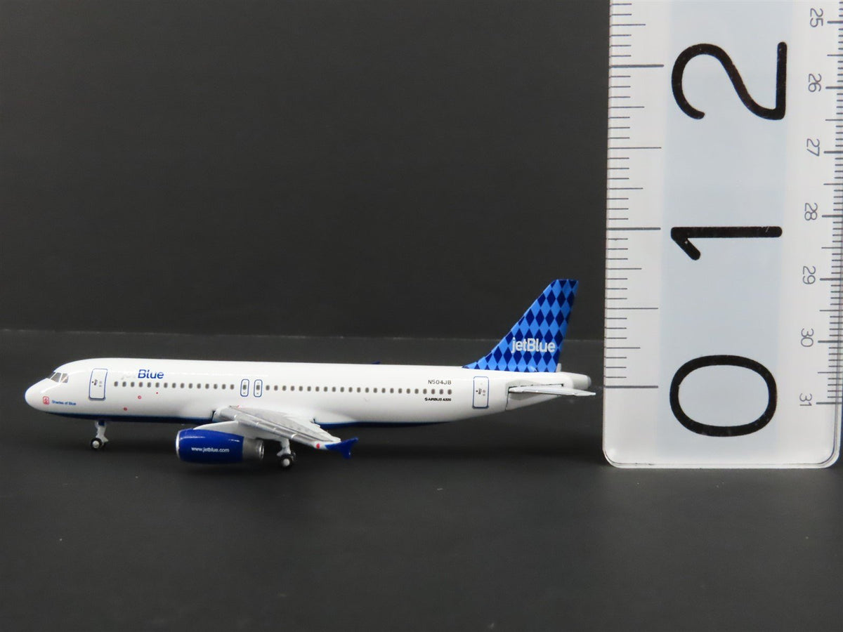 1:400 GeminiJets Die-Cast jetBlue Airways &quot;Shades of Blue&quot; Airbus A320 Airliner