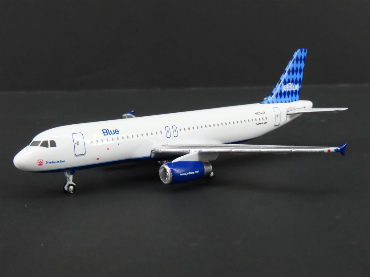 1:400 GeminiJets Die-Cast jetBlue Airways &quot;Shades of Blue&quot; Airbus A320 Airliner