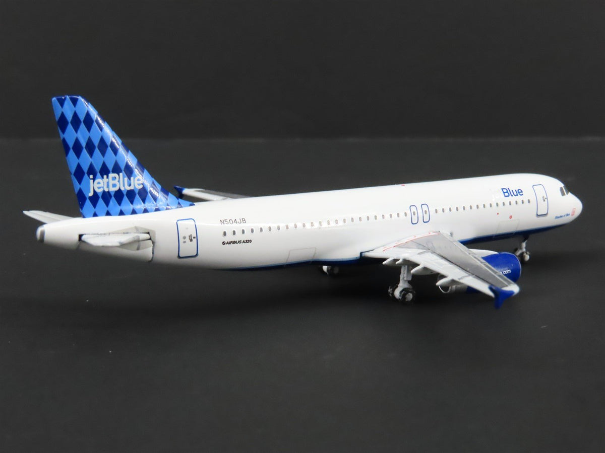 1:400 GeminiJets Die-Cast jetBlue Airways &quot;Shades of Blue&quot; Airbus A320 Airliner