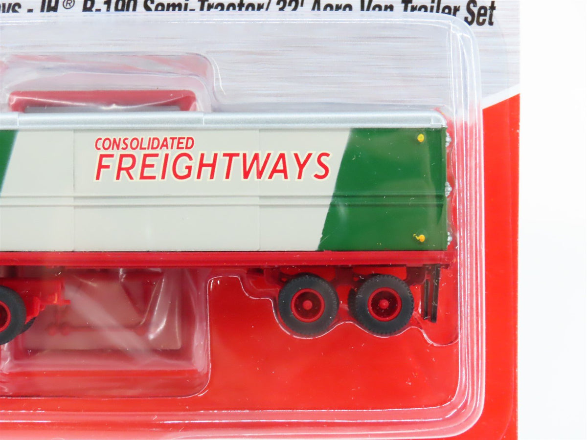 HO CMW Mini Metals 31135 Consolidated Freightways Tractor w/ 32&#39; Trailer Set