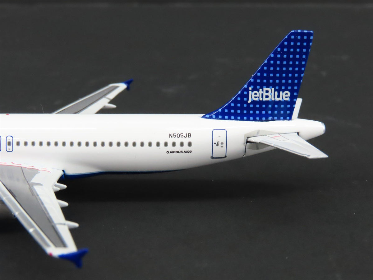 1:400 GeminiJets Die-Cast jetBlue Airways &quot;Blue Skies&quot; Airbus A320 Airliner