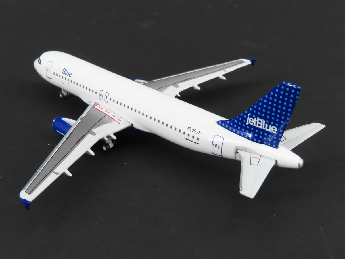 1:400 GeminiJets Die-Cast jetBlue Airways &quot;Blue Skies&quot; Airbus A320 Airliner