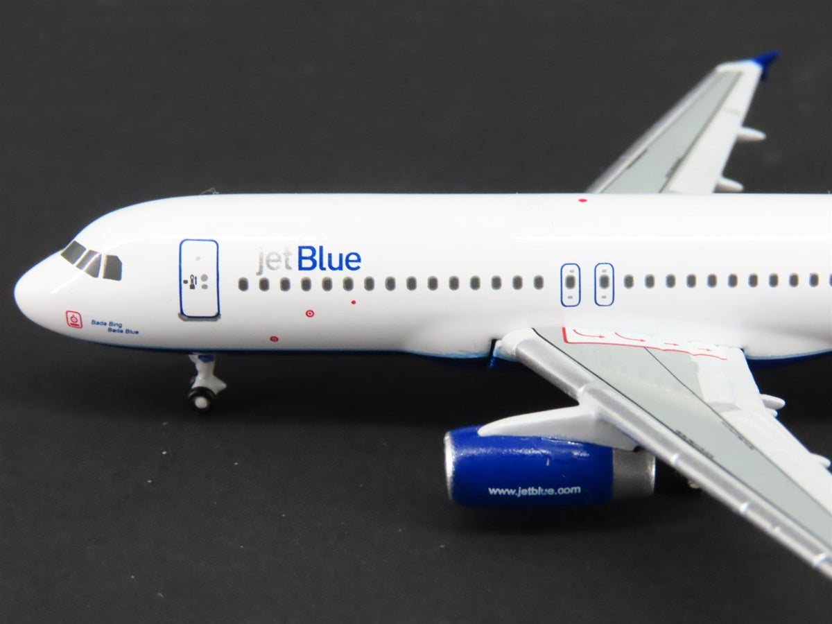 1:400 GeminiJets Die-Cast jetBlue &quot;Bada Bing Bada Blue&quot; Airbus A320 Airliner