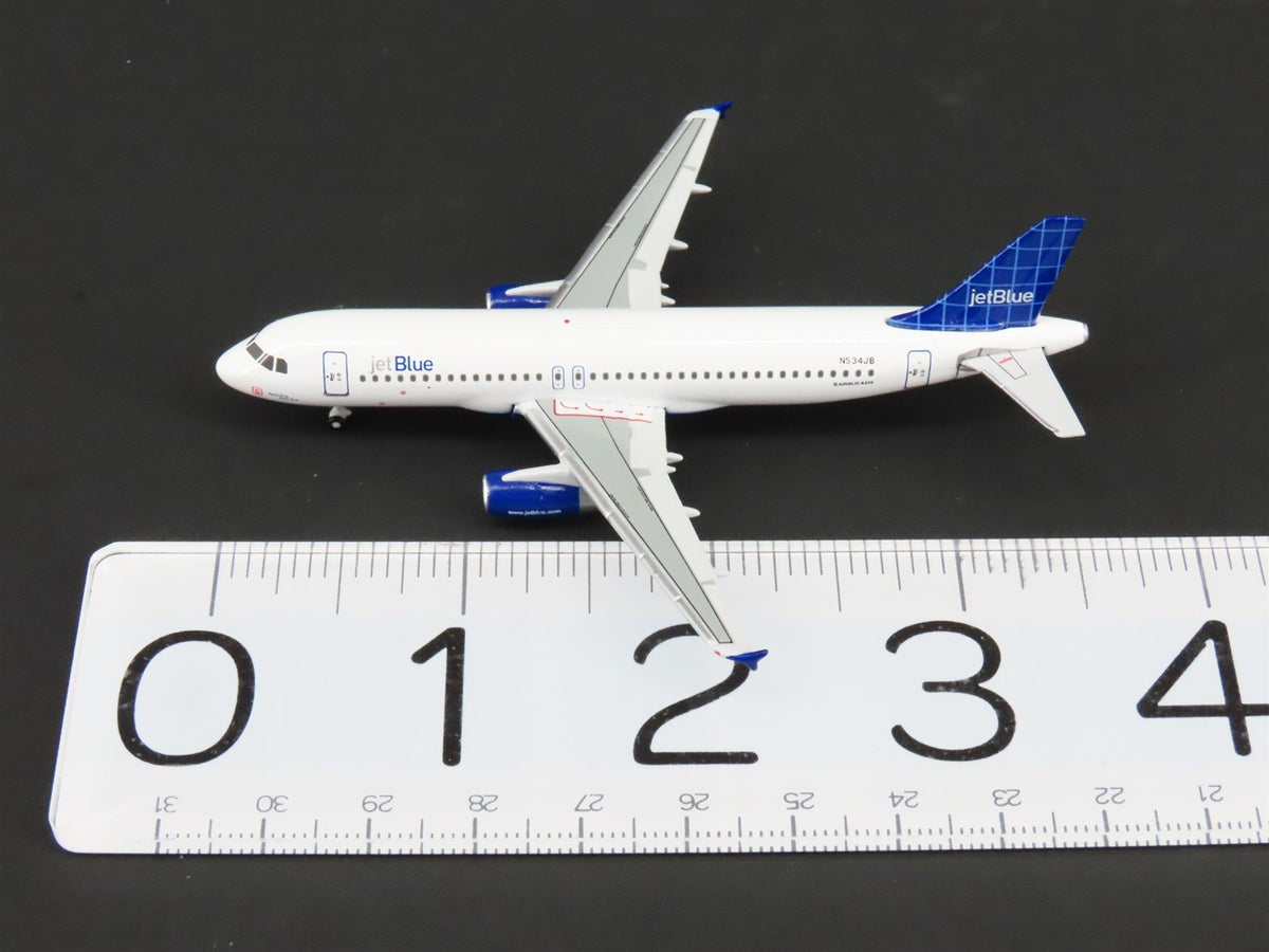 1:400 Gemini Jets Die-Cast jetBlue &quot;Bada Bing Bada Blue&quot; Airbus A320 Airliner