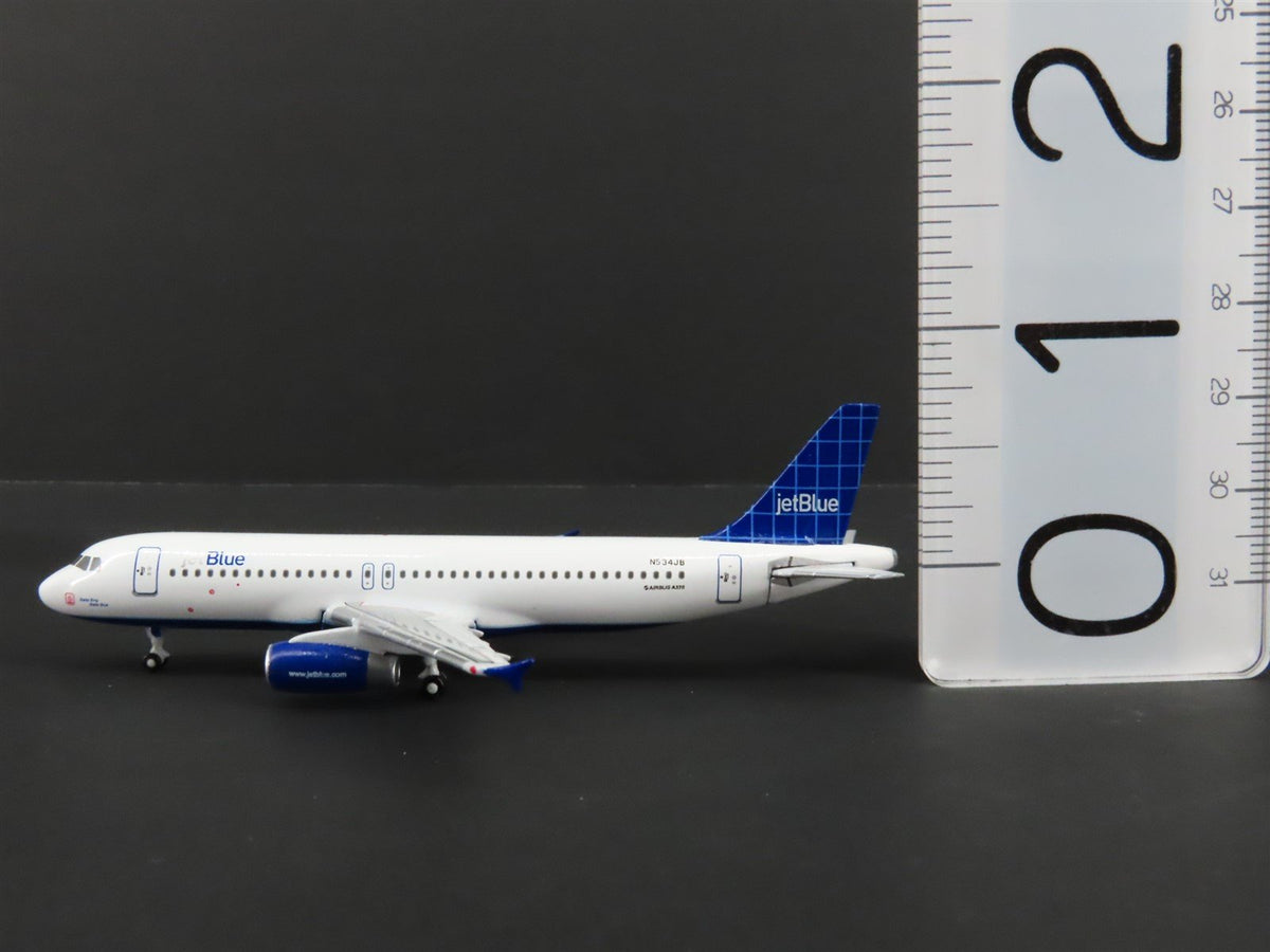 1:400 GeminiJets Die-Cast jetBlue &quot;Bada Bing Bada Blue&quot; Airbus A320 Airliner