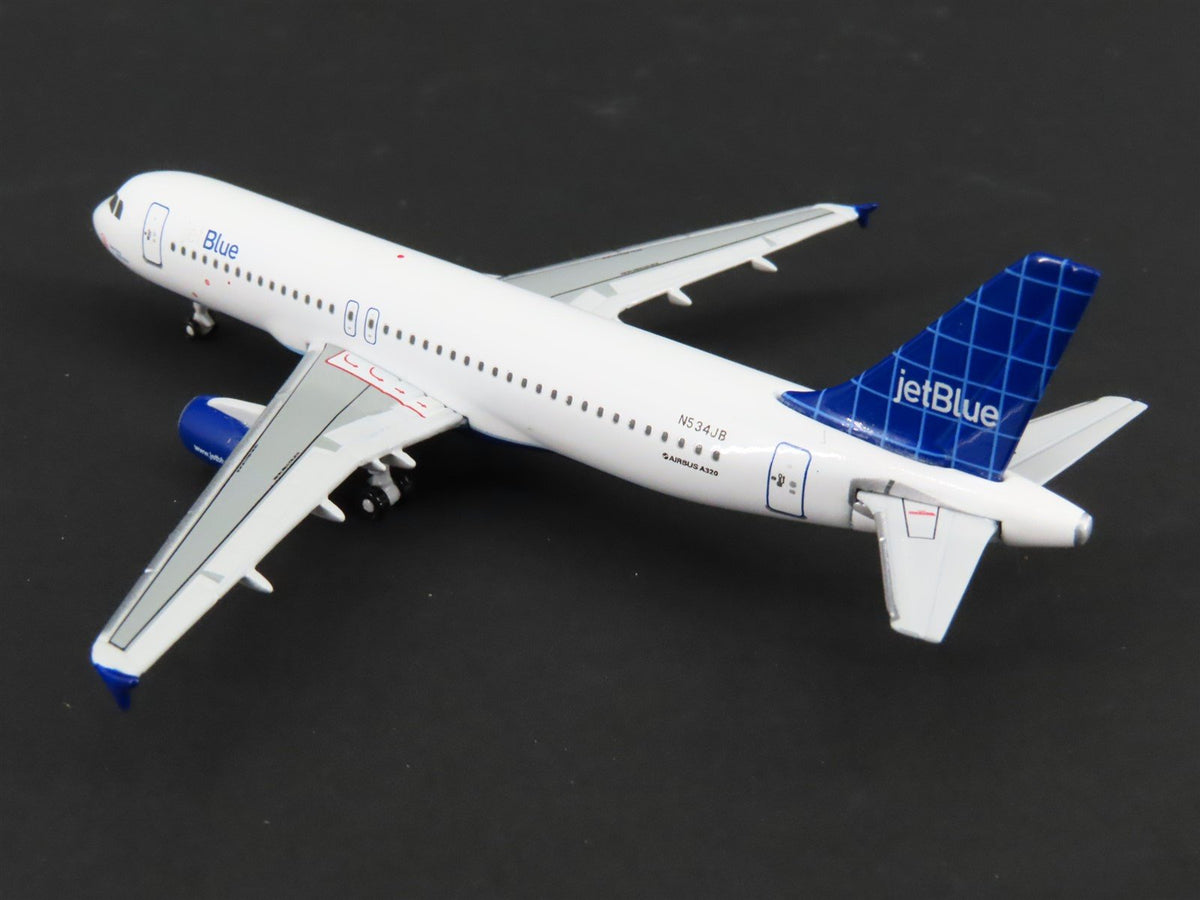 1:400 GeminiJets Die-Cast jetBlue &quot;Bada Bing Bada Blue&quot; Airbus A320 Airliner