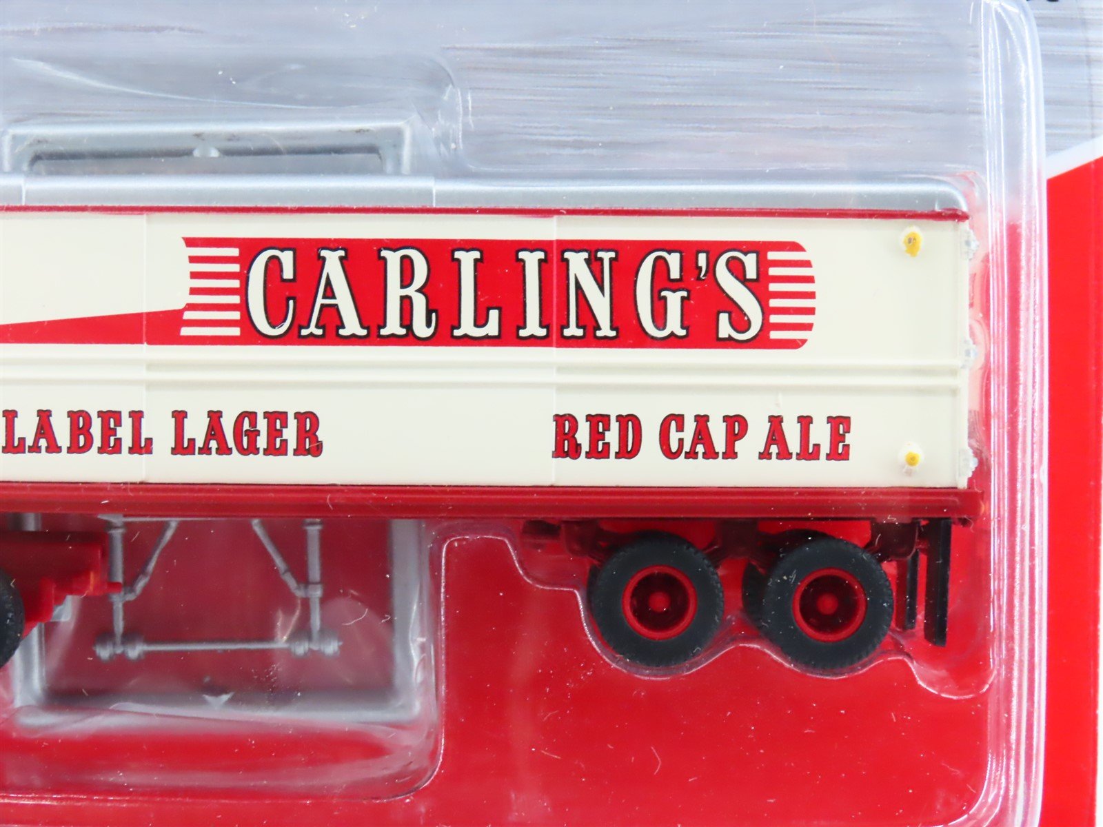 HO Scale CMW Mini Metals 31149 Carling Brewing Tractor w/ Aerovan Trailer Set