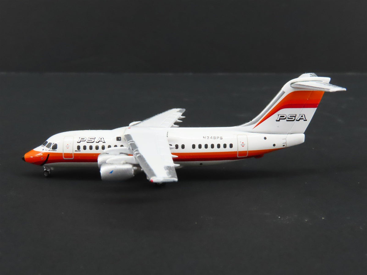 1:400 GeminiJets GJPSA675 Die-Cast PSA Pacific Southwest BAe 146-200 Airliner