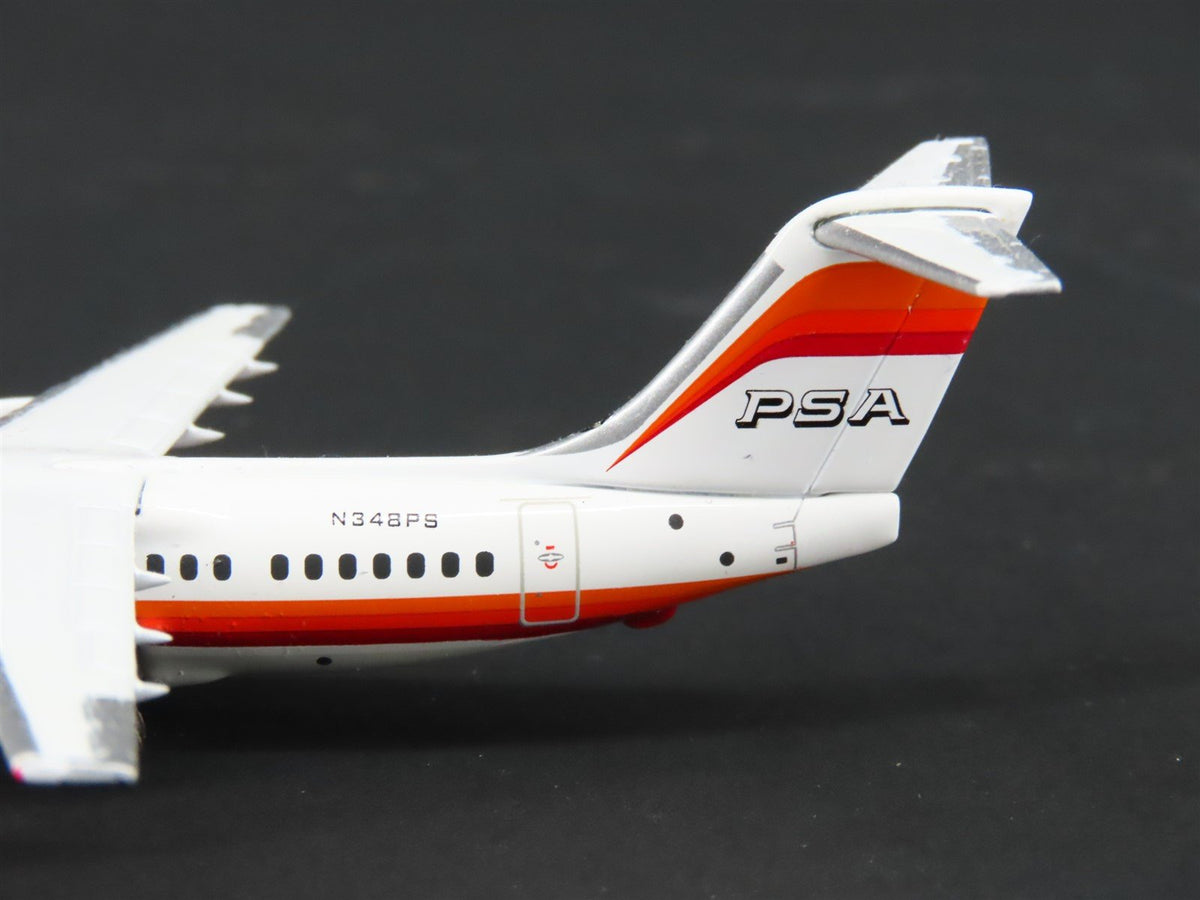 1:400 GeminiJets GJPSA675 Die-Cast PSA Pacific Southwest BAe 146-200 Airliner