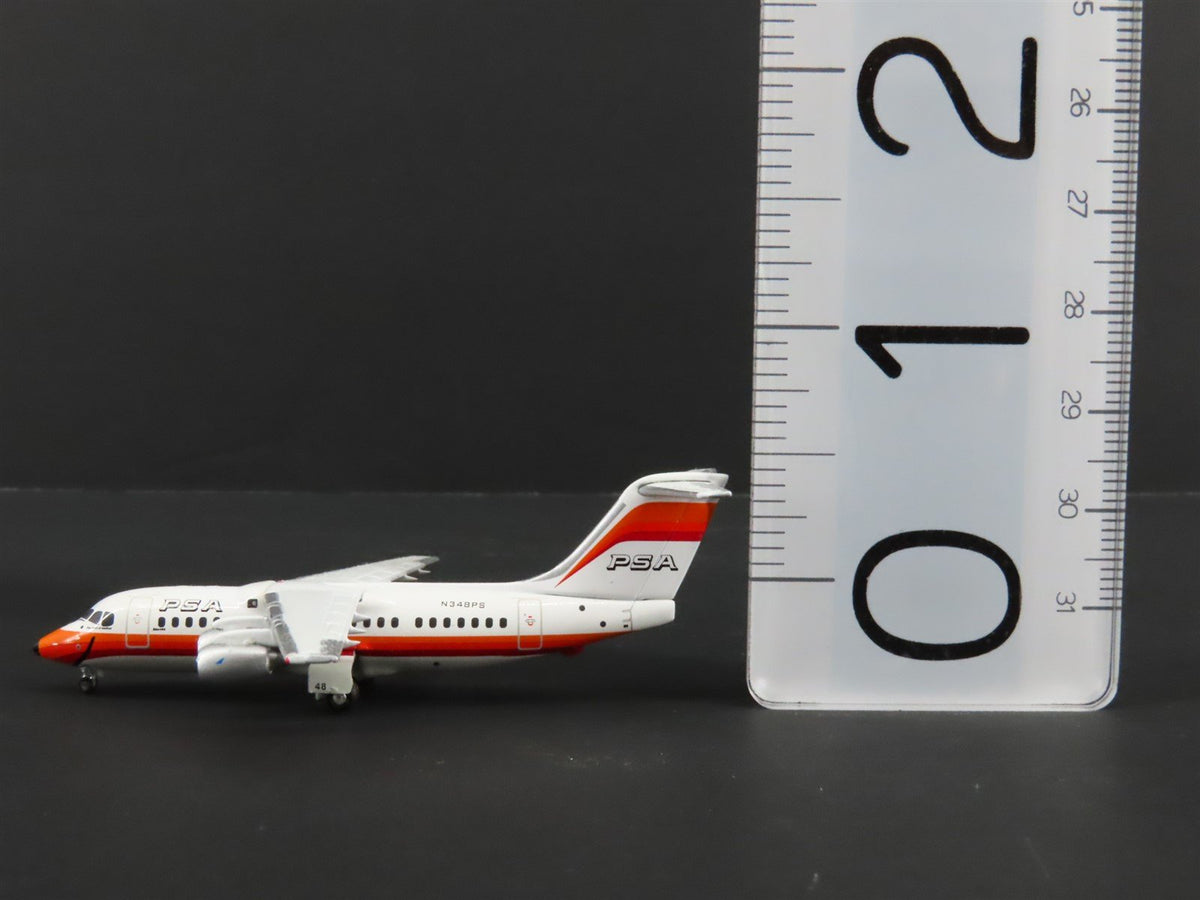 1:400 GeminiJets GJPSA675 Die-Cast PSA Pacific Southwest BAe 146-200 Airliner