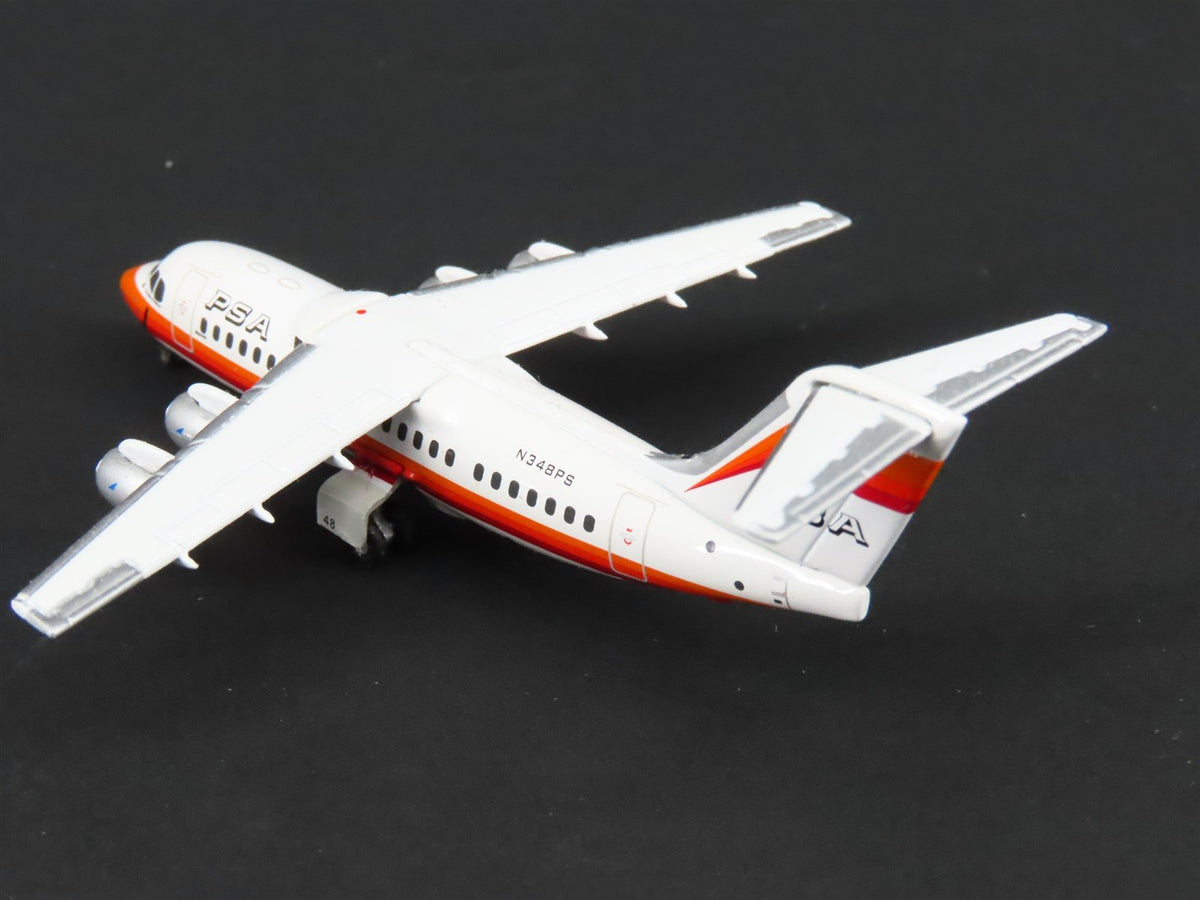 1:400 GeminiJets GJPSA675 Die-Cast PSA Pacific Southwest BAe 146-200 Airliner