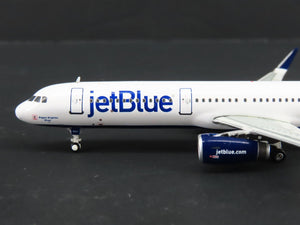 1:400 Scale Gemini Jets GJJBU1400 Die-Cast JetBlue Airways Airbus A321 Airliner