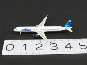 1:400 Scale Gemini Jets GJJBU1400 Die-Cast JetBlue Airways Airbus A321 Airliner