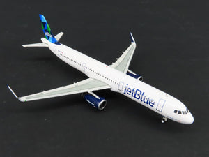 1:400 Scale Gemini Jets GJJBU1400 Die-Cast JetBlue Airways Airbus A321 Airliner