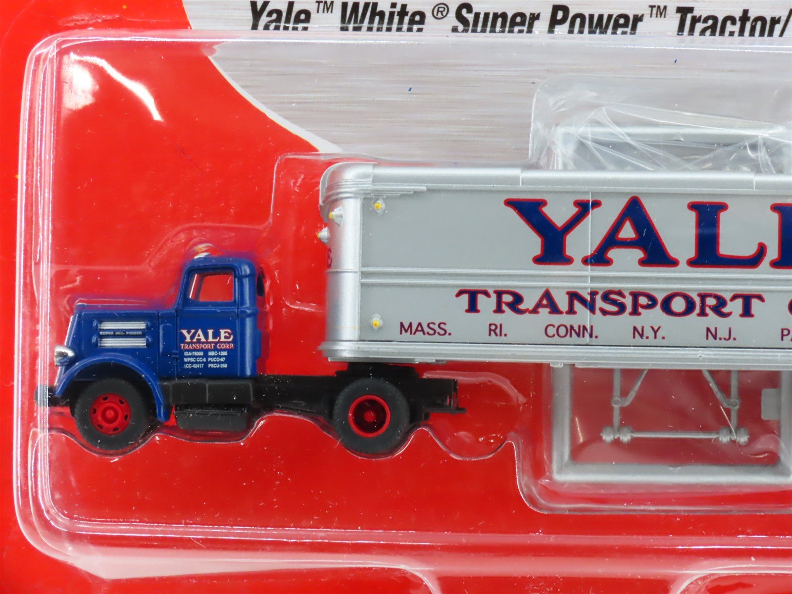 HO Scale CMW Mini Metals 31136 Yale Tractor w/ 32' Aero Van Trailer Set