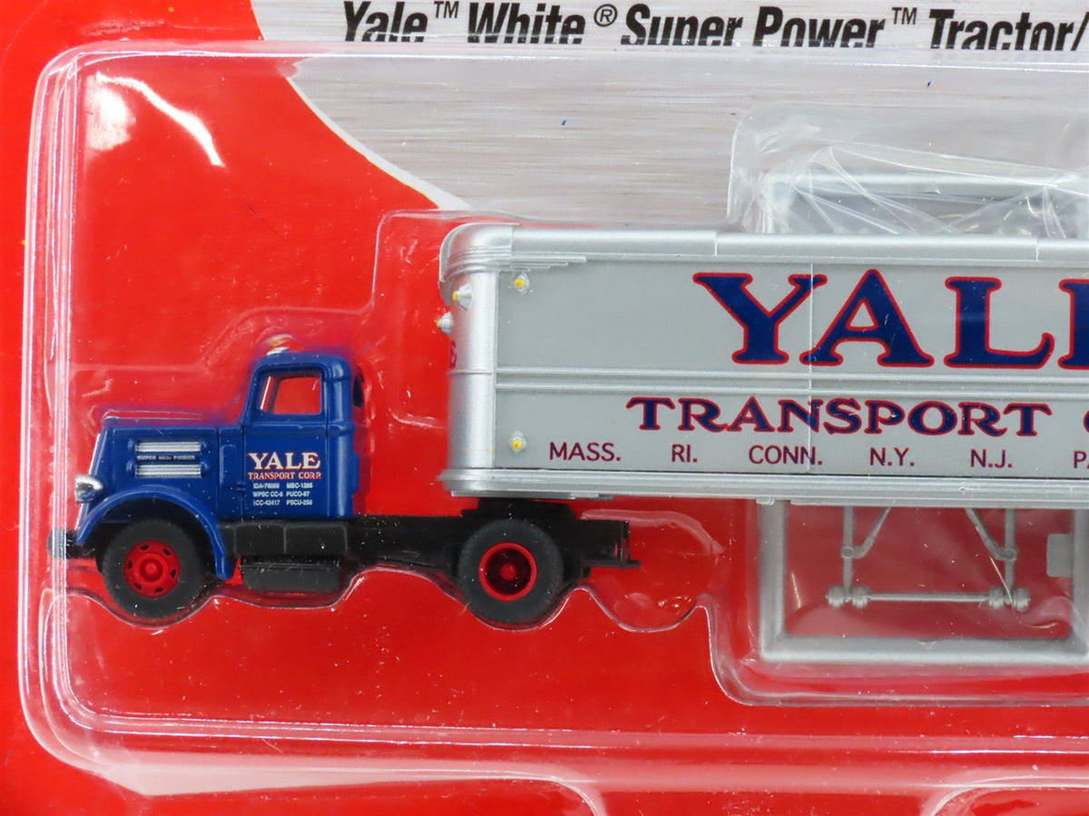 HO Scale CMW Mini Metals 31136 Yale Tractor w/ 32&#39; Aero Van Trailer Set