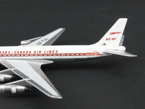 1:400 Scale AeroClassics Die-Cast Trans-Canada Air Lines Douglas DC-8F Airliner