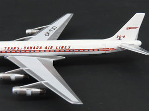 1:400 Scale AeroClassics Die-Cast Trans-Canada Air Lines Douglas DC-8 Airliner