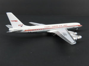 1:400 Scale AeroClassics Die-Cast Trans-Canada Air Lines Douglas DC-8 Airliner