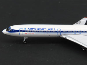 1:400 Aero Classics Die-Cast Aeroflot Russian Airlines Tupolev TU-154 Airliner