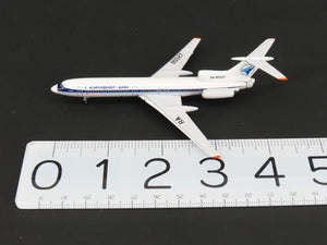 1:400 Aero Classics Die-Cast Aeroflot Russian Airlines Tupolev TU-154 Airliner